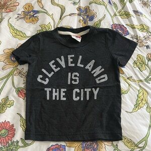 HOMAGE CLEVELAND IS THE CITY TODDLER SHIRT